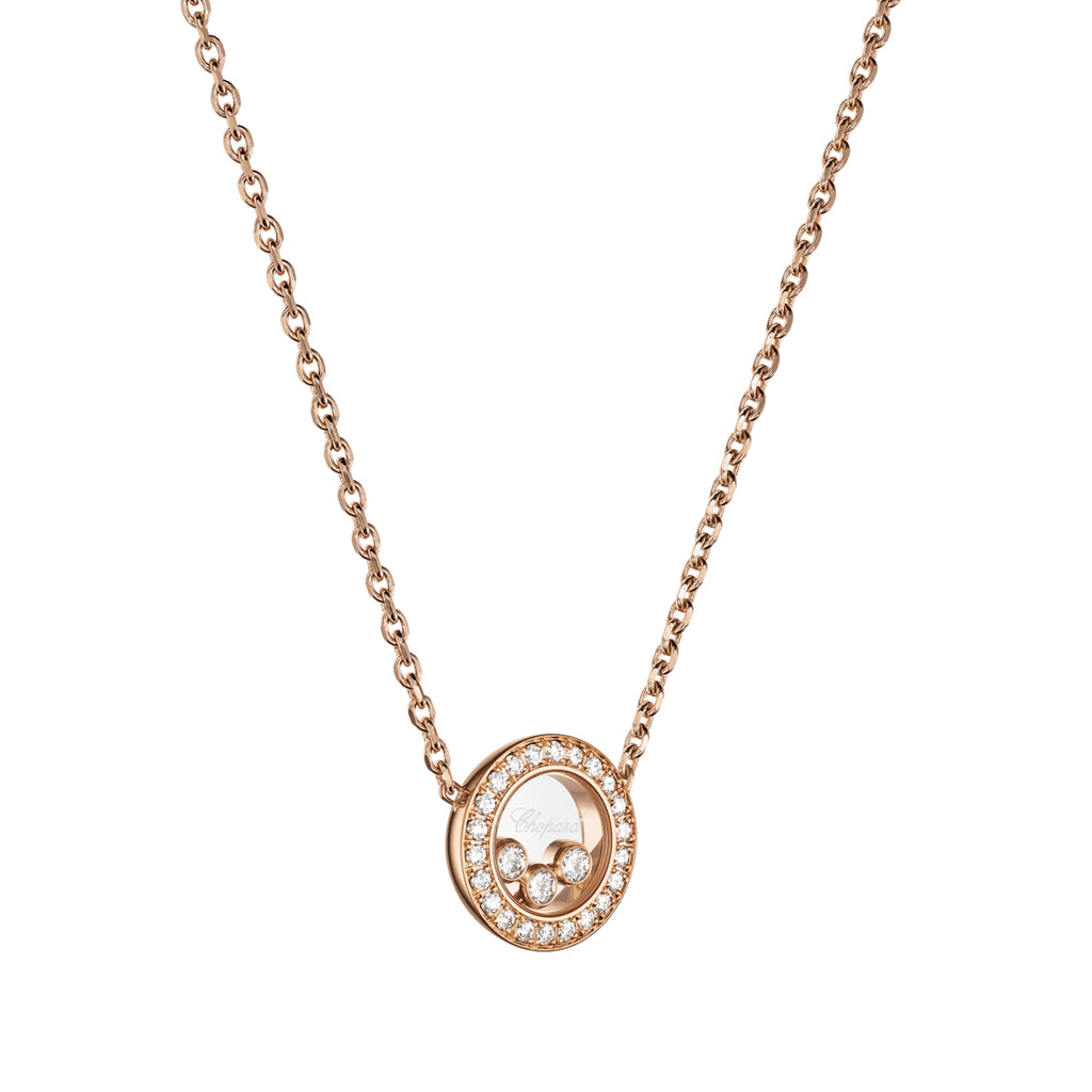 Chopard Happy Diamonds Icons Joaillerie Diamond Heart Pendant Necklace